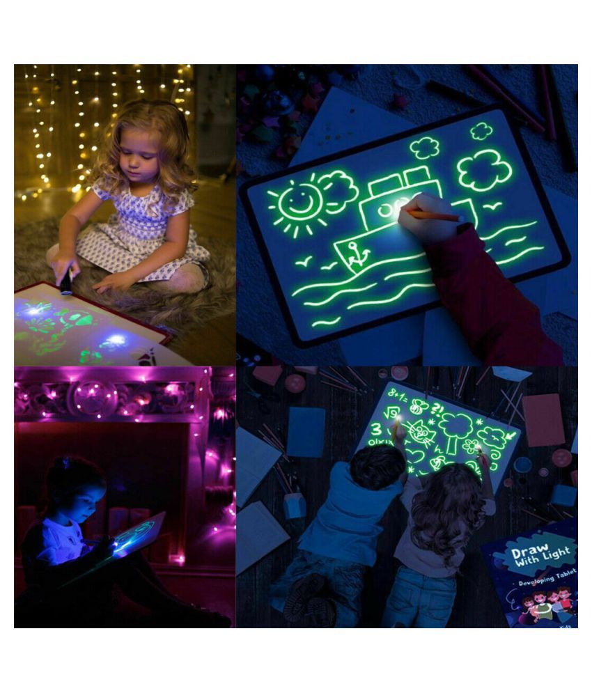 svetelená kresliaca tabuľka